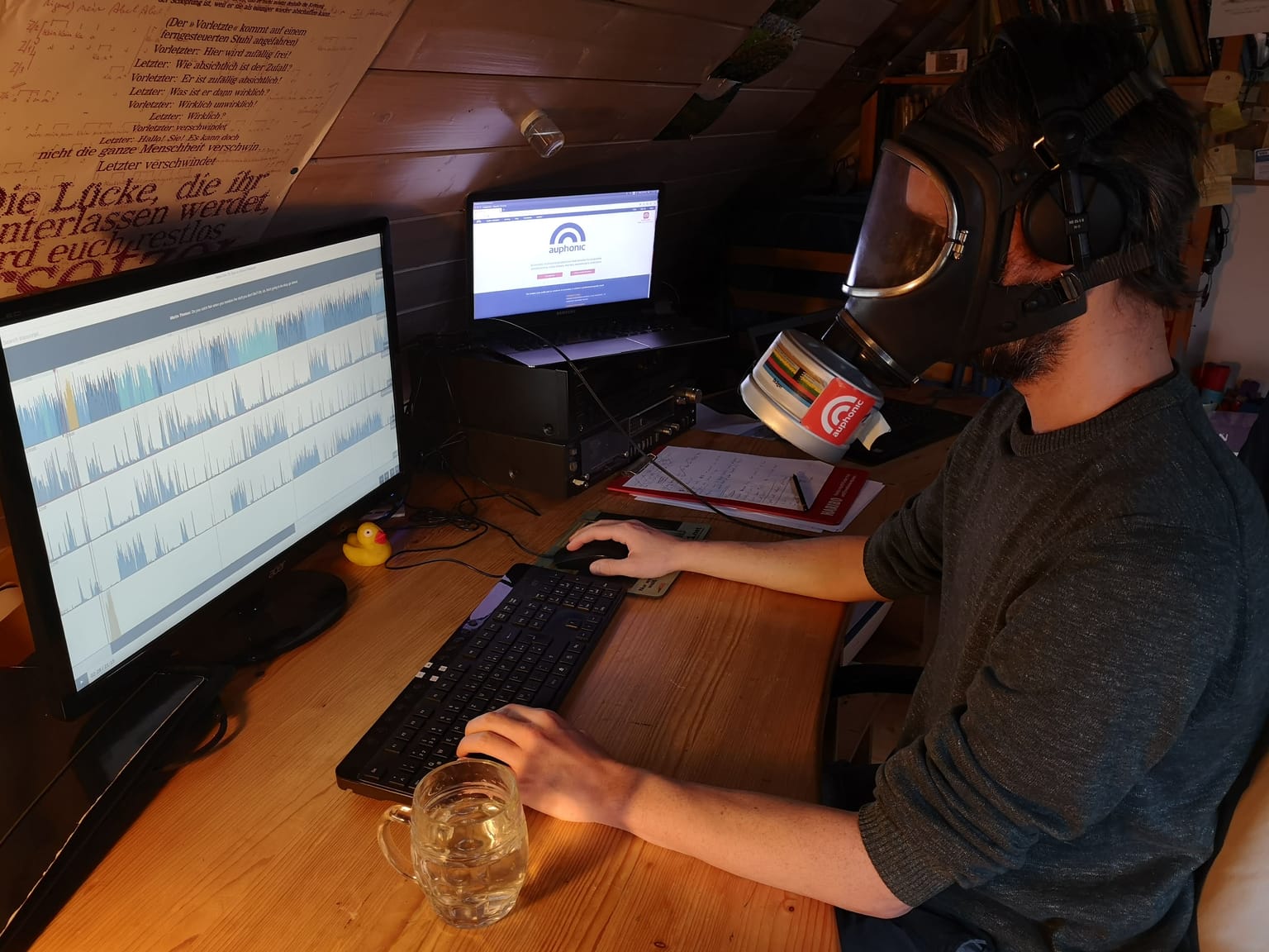 2020 Auphonic Maskenmann